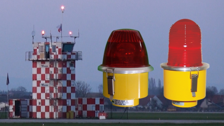 Obstruction Lights, Floodlights, Flash Beacons